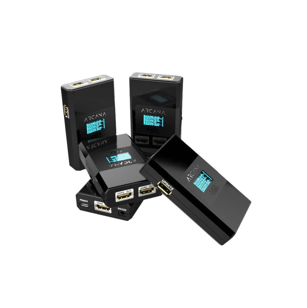 HDfury Arcana 18Gbps shown from multiple angles