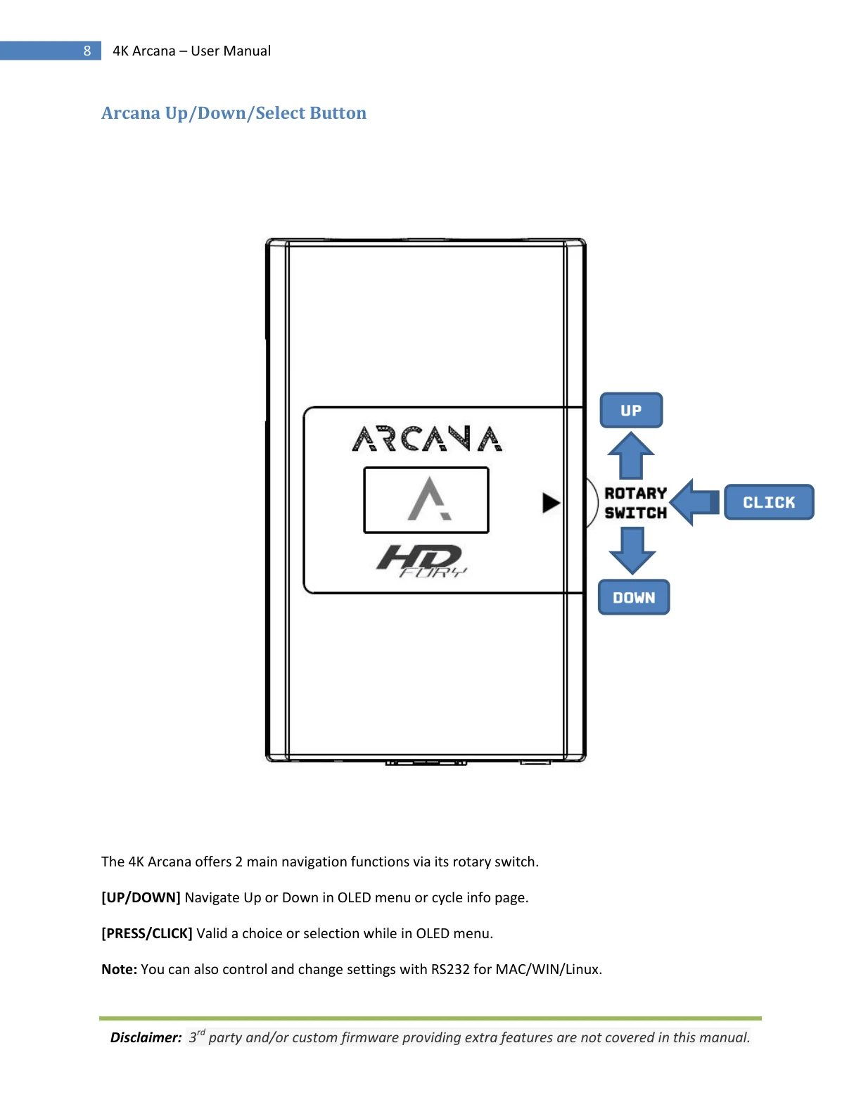 HDfury Arcana 18Gbps handleiding pagina 8