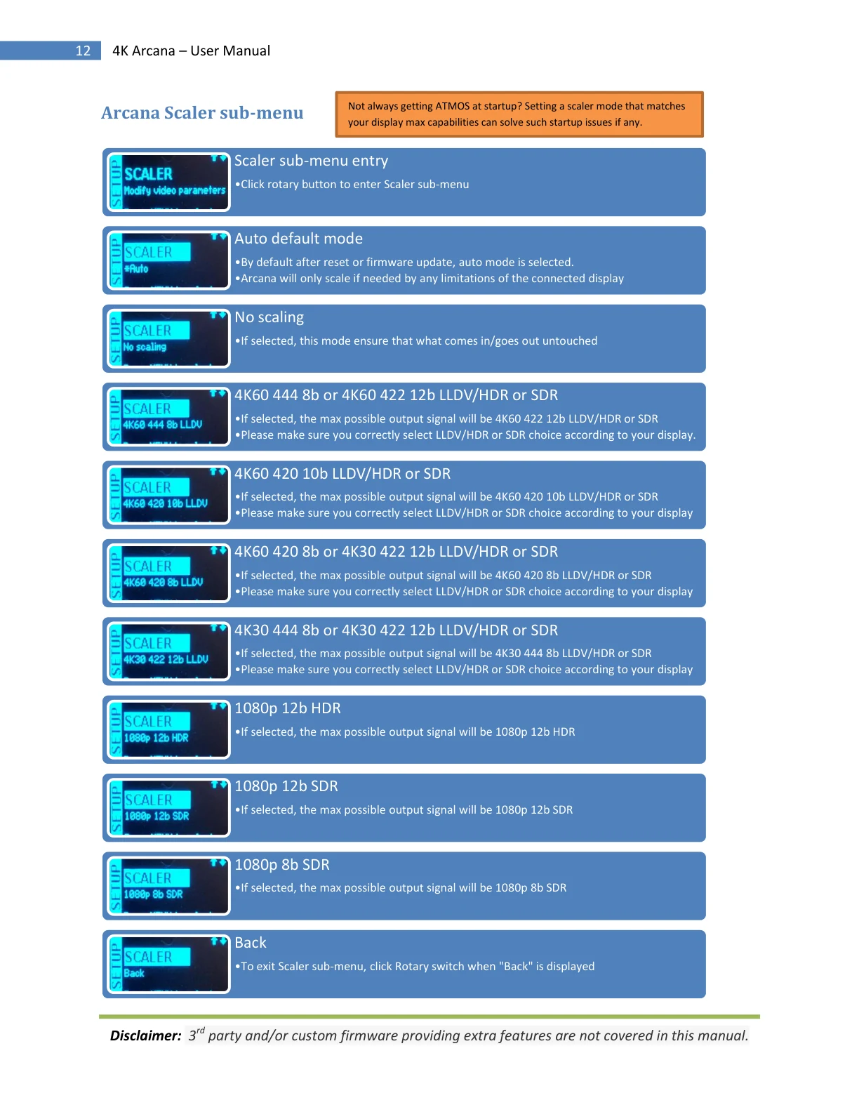 HDfury Arcana 18Gbps handleiding pagina 12