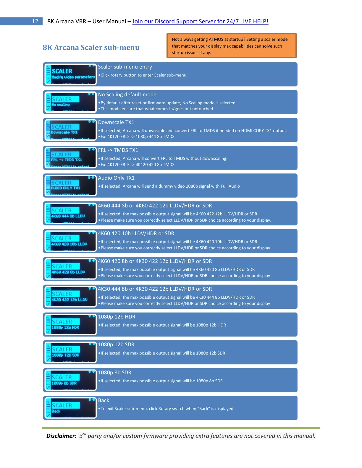 HDfury Arcana 2 handleiding pagina 12